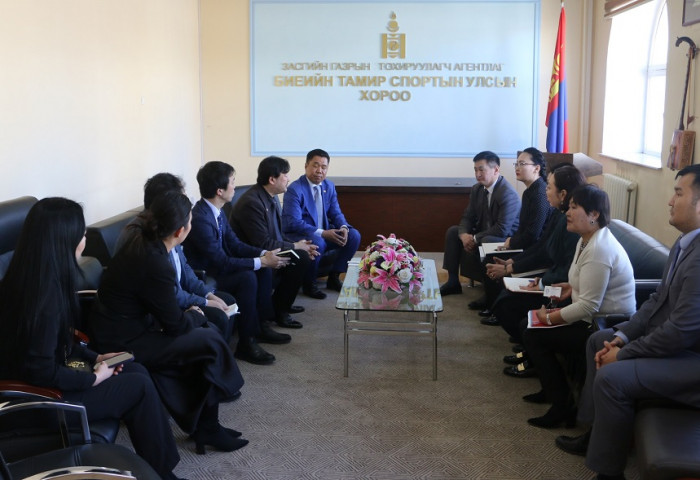 “Монголын олон улсын ба үндэсний спортын арбитр“-ын төлөөлөгчидтэй уулзлаа