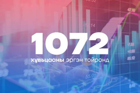 1072 хувьцааны ногдол ашиг өнөөдрөөс эхлэн иргэдийн дансанд орно