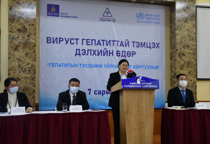 ЭМЯ: Монголд 10 хүн тутмын нэг нь гепатит В вирусийн архаг халдвартай